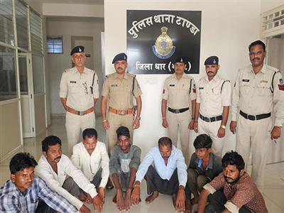 Seven persons held for assaulting tribal woman in MP's Dhar
