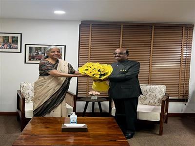 West Bengal Governor CV Ananda Bose meets FM Nirmala Sitharaman, discusses important national issues