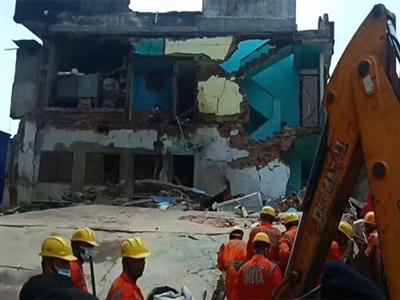 Jharkhand: Two rescued, many feared trapped after multi storey building collapses in Deogarh