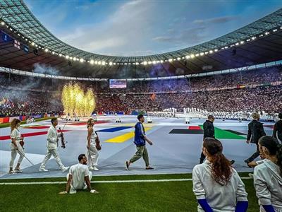 OneRepublic, Medusa, Leony rock UEFA Euro 2024 final with electrifying performance