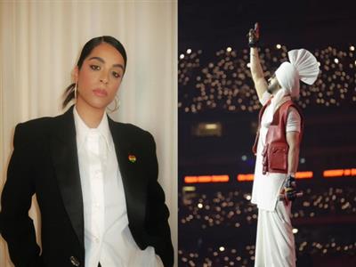 Lilly Singh grooves to Diljit Dosanjh's electrifying performance at Dil-Luminati Tour in Toronto