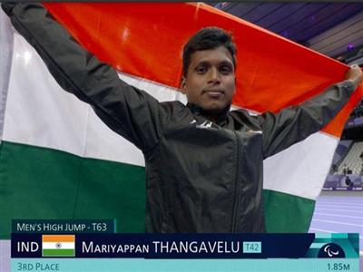 PM Modi congratulates Mariyappan, Sharad for medal wins at Paris Paralympics