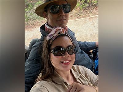 Randeep Hooda, Lin Laishram visit Tadoba-Andhari Tiger Reserve, share pictures