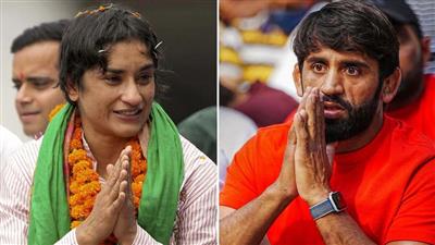 Northern Railway accepts resignation of Vinesh Phogat and Bajrang Punia