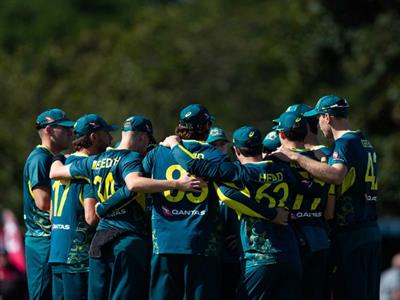 Australia triumphs over England with a 28-run victory in first T20I