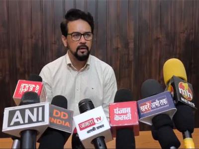 Anurag Thakur slams Congress's 'anti-sanatan mentality', lauds BJP's achievements in Jammu and Kashmir