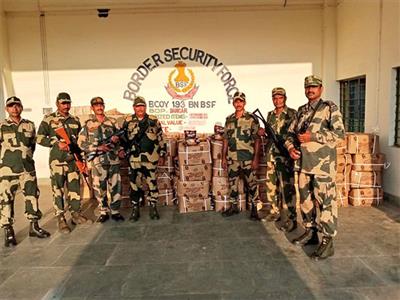 BSF Meghalaya foils smuggling attempts, seizes cattle, other contraband items along Indo-Bangladesh border