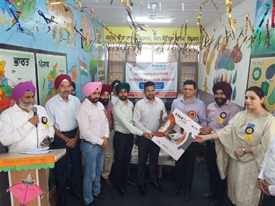 Rotary Mohali Midtown hands over 20 RO Systems to Govt Schools