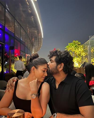 Nayanthara shares special birthday wishes for her husband Vignesh, says 