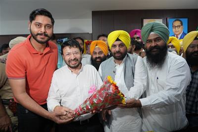 Dr. Ravjot Singh Assumes Charge as Punjab's Cabinet Minister for Local Government and Parliamentary Affairs