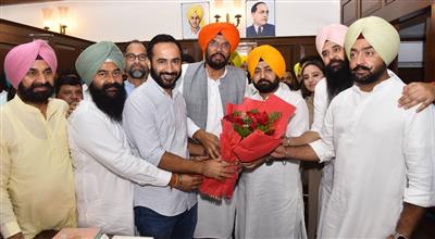 Hardeep Singh Mundian Assumes Charge As Cabinet Minister