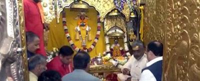 BJP President JP Nadda offers prayers at Naina Devi Temple Bilaspur