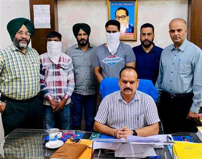 Vigilance Bureau arrests SHO, his accomplice for accepting Rs 50,000 bribe