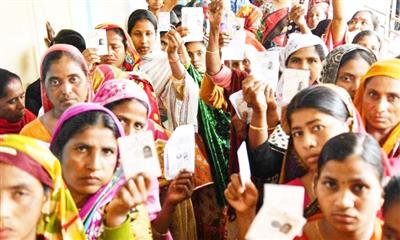 77% voter turnout recorded in Gram Panchayat Elections