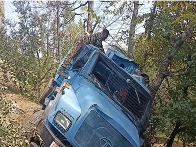 Several CRPF Jawans injured in road accident in Jammu and Kashmir