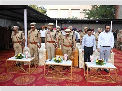 Mohali Police observes Police Commemoration Day Parade