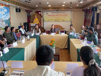 Tibetan and Indian activists come together for roundtable discussion on 'Coexisting and Flourishing'