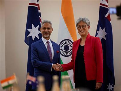 Jaishankar meets Australian counterpart Penny Wong for Foreign Ministers' Framework Dialogue in Canberra