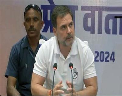 Rahul Gandhi appeals to voters to cast their vote in 