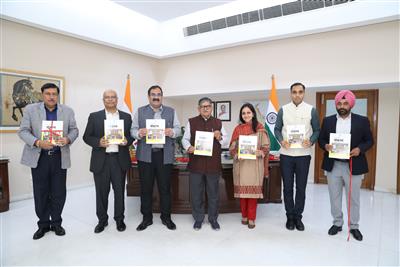 Punjab Governor & UT Administrator Sh. Gulab Chand Kataria releases quarterly magazine 'Sankalp'