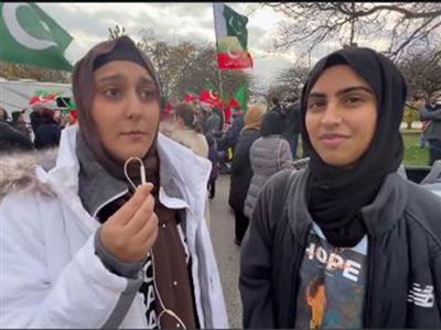 Pakistan Tehreek-e-Insaf supporters protest in over 60 locations worldwide