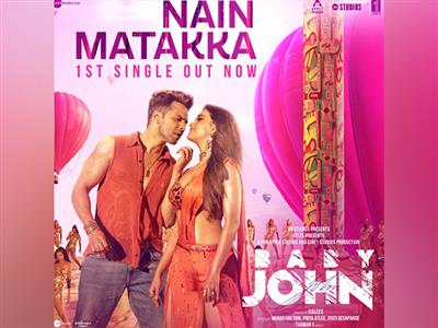 'Baby John': Diljit Dosanjh, Varun Dhawan, Keerthy Suresh's 'Nain Matakka' song out now