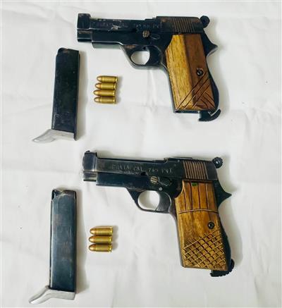 Punjab police arrests two operatives of Davinder Bambiha gang; two pistols recovered