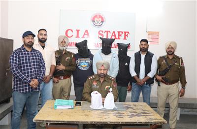 Jalandhar Police Bust International Drug Trafficking Gang, Seize 3 Kg Opium