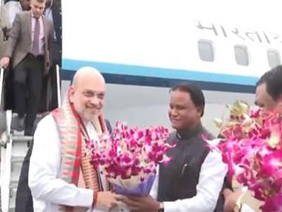 Amit Shah arrives in Bhubaneswar to attend three-day conference of Director Generals/Inspector Generals of police