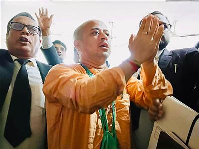 No relief for spiritual leader Chinmoy Das, Bangladesh court sets January 2 as next date of hearing