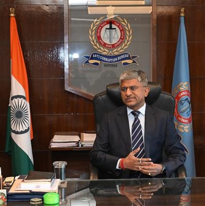 Alok Mittal Takes Charge as Director General of Haryana Anti-Corruption Bureau