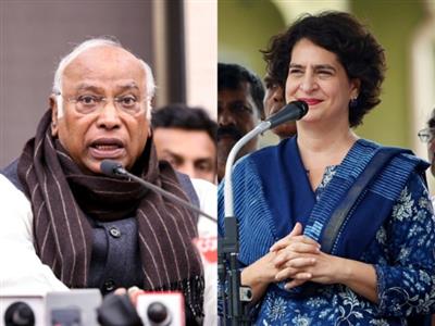 Priyanka Gandhi, Mallikarjun Kharge extend Christmas greetings