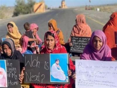 Balochistan: Families stage protest against enforced disappearances of Zaman Jan, Abul Hasan