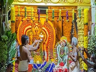 TN: Devotees flock to Sankara Rameshwarar Temple in Thoothukudi to celebrate Thiruvathirai