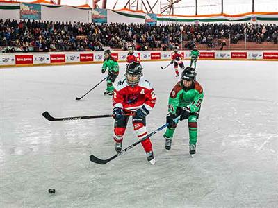 Maryul Spamo defend Ice Hockey League women's title with stunning comeback victory over Changla Lamos