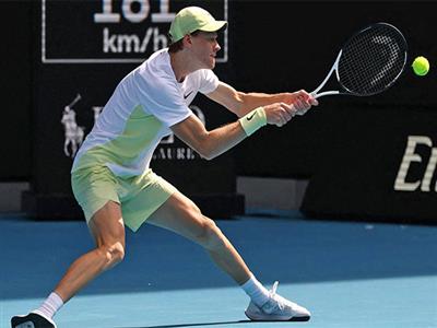 Australian Open: Jannik Sinner goes past World No. 36 Nicolas Jarry in first round