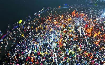 Maha Kumbh:13.8 million devotees take dip in Sangam till 10.30 am on Makar Sankranti