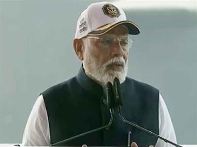 PM Modi commissions three 'Made in India' Naval combatants, says 