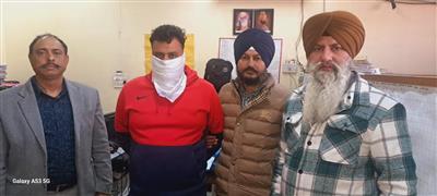 Vigilance Bureau apprehends SHO’s gunman accepting Rs 30000 bribe