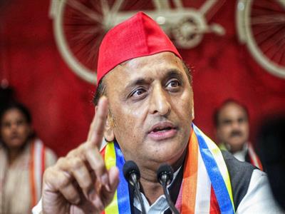 Akhilesh Yadav dares CM Yogi to perform 'Aachman' with Yamuna's water at Mathura