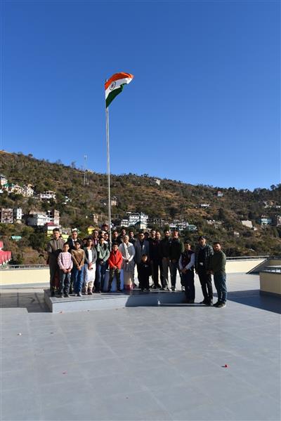 Himachal Pradesh National Law University, Shimla Celebrates Republic Day with Patriotic Fervor