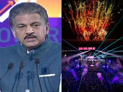 Anand Mahindra applauds Coldplay's Ahmedabad concert