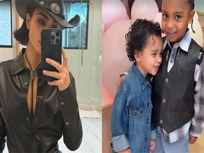 Kim Kardashian shares pics from daughter Chicago's lavish birthday bash