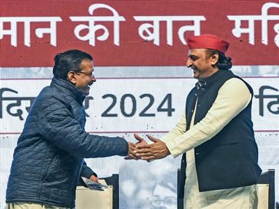 Delhi polls: Akhilesh Yadav, Kejriwal to hold joint roadshow on Jan 30