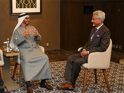 EAM Jaishankar meets UAE Diplomatic Advisor to discuss growing India-UAE partnership