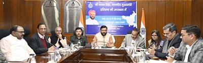 Chief Minister holds pre-budget consultation meeting with representatives of textile industry in Panipat