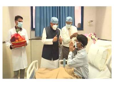 MP: CM Mohan Yadav meets state's first heart-transplant patient at AIIMS Bhopal