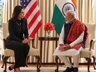 PM Modi, US intelligence chief Tulsi Gabbard discuss various aspects of India-US friendship