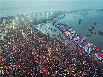 Prayagraj: Over 1.47 million devotees take holy dip at Mahakumbh