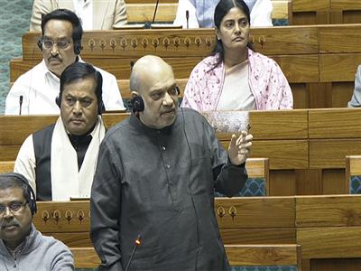 No objection to dissent notes, says Amit Shah amid Oppn protests in Lok Sabha on Waqf Bill report